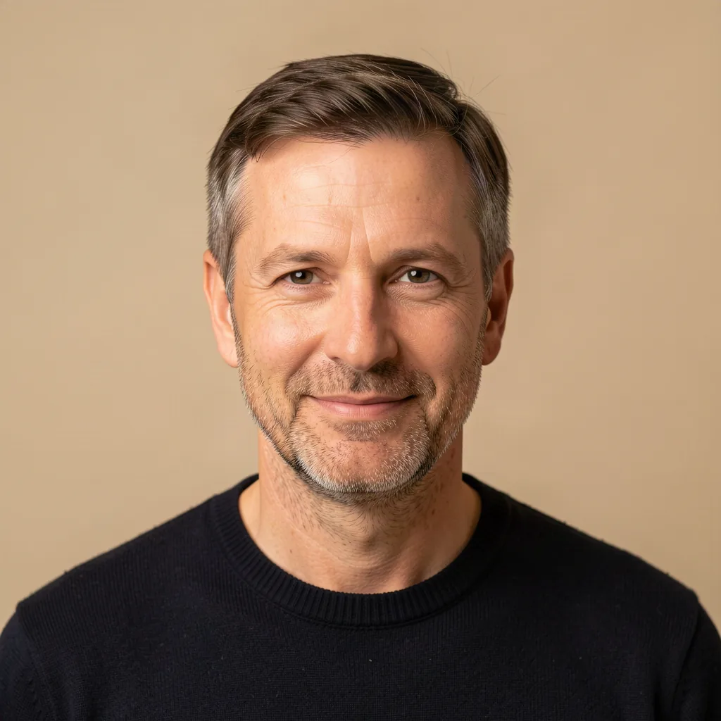 Editorial portrait of the Longevity Stack editor